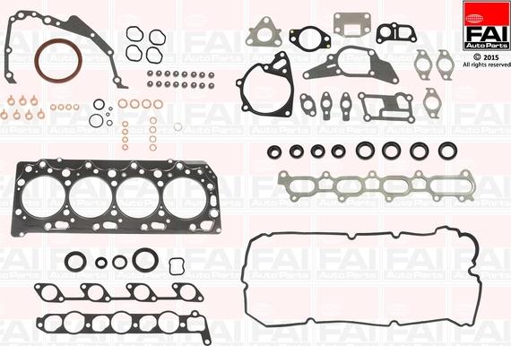 FAI AutoParts FS2101 - Комплект прокладок, двигатель autosila-amz.com