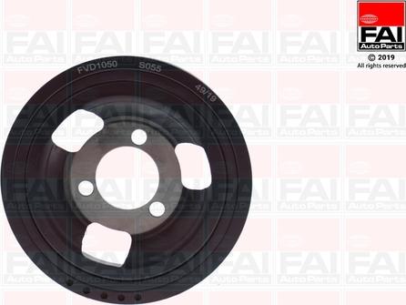 FAI AutoParts FVD1050 - Шкив коленчатого вала autosila-amz.com