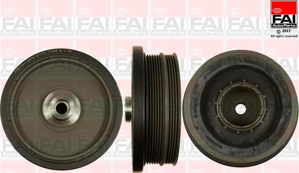 FAI AutoParts FVD1004 - Шкив коленчатого вала autosila-amz.com