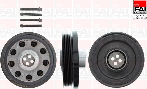 FAI AutoParts FVD1013K - Шкив коленчатого вала autosila-amz.com