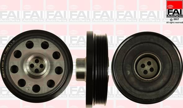 FAI AutoParts FVD1013 - Шкив коленчатого вала autosila-amz.com