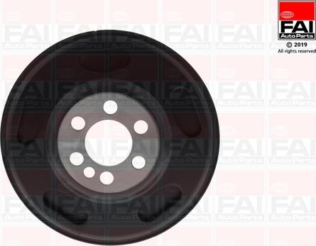 FAI AutoParts FVD1081 - Шкив коленчатого вала autosila-amz.com