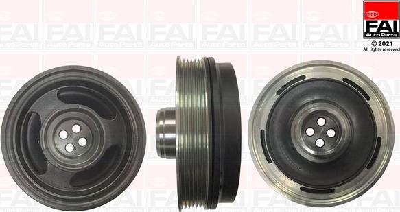 FAI AutoParts FVD1136 - Шкив коленчатого вала autosila-amz.com