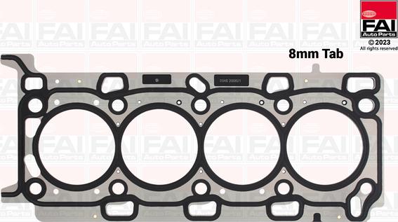 FAI AutoParts HG1450 - Прокладка, головка цилиндра autosila-amz.com