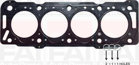 FAI AutoParts HG867E - Прокладка, головка цилиндра autosila-amz.com