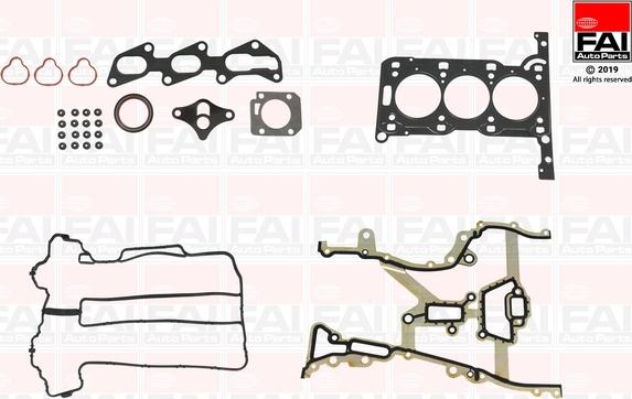 FAI AutoParts HS1400 - Комплект прокладок, головка цилиндра autosila-amz.com