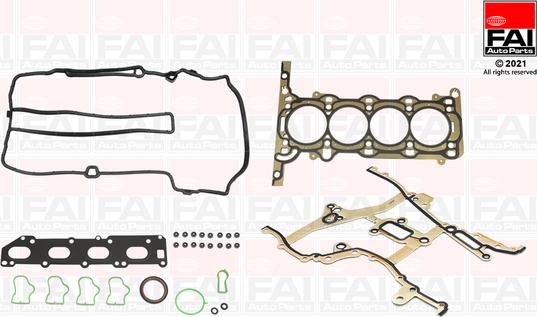 FAI AutoParts HS1693 - Комплект прокладок, головка цилиндра autosila-amz.com