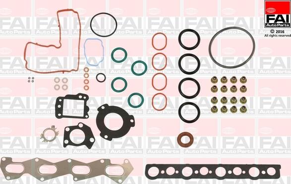 FAI AutoParts HS1643NH - Комплект прокладок, головка цилиндра autosila-amz.com