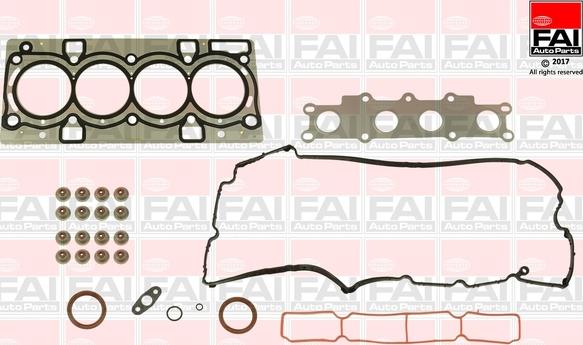 FAI AutoParts HS1654 - Комплект прокладок, головка цилиндра autosila-amz.com