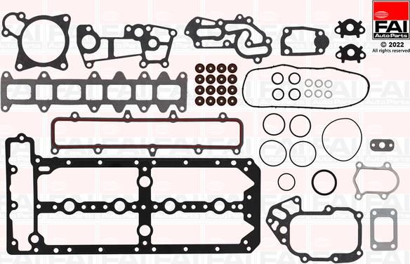 FAI AutoParts HS1626NH - Комплект прокладок, головка цилиндра autosila-amz.com