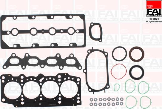 FAI AutoParts HS1672 - Комплект прокладок, головка цилиндра autosila-amz.com