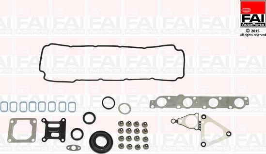 FAI AutoParts HS1002NH - Комплект прокладок, головка цилиндра autosila-amz.com