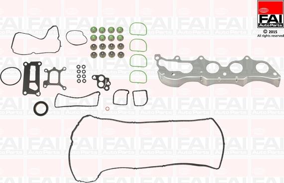 FAI AutoParts HS1079NH - Комплект прокладок, головка цилиндра autosila-amz.com