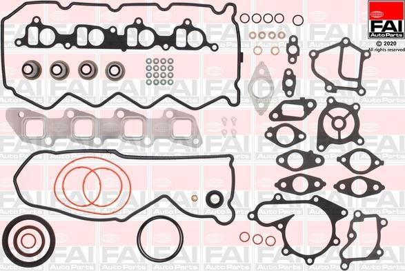 FAI AutoParts HS1827NH - Комплект прокладок, головка цилиндра autosila-amz.com