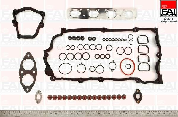 FAI AutoParts HS1390NH - Комплект прокладок, головка цилиндра autosila-amz.com