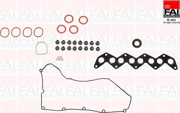 FAI AutoParts HS1357NH - Комплект прокладок, головка цилиндра autosila-amz.com