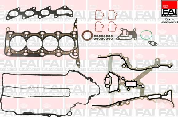 FAI AutoParts HS1380 - Комплект прокладок, головка цилиндра autosila-amz.com