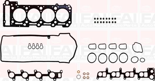 FAI AutoParts HS864 - Комплект прокладок, головка цилиндра autosila-amz.com