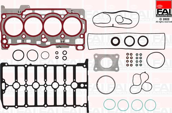 FAI AutoParts HS2326 - Комплект прокладок, головка цилиндра autosila-amz.com