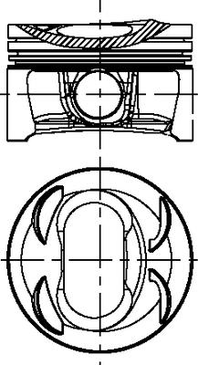 FAI AutoParts PK122-050 - Поршень autosila-amz.com