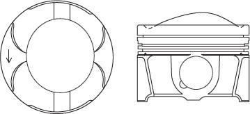 FAI AutoParts PK26-000 - Поршень autosila-amz.com