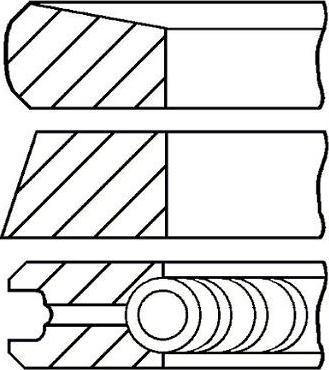 FAI AutoParts PR20-000 - Комплект поршневых колец autosila-amz.com