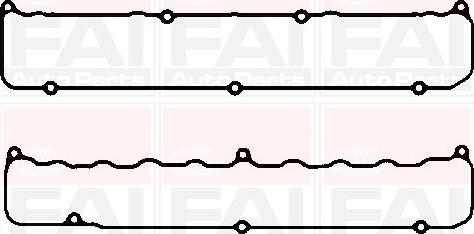 FAI AutoParts RC1829S - Прокладка, крышка головки цилиндра autosila-amz.com