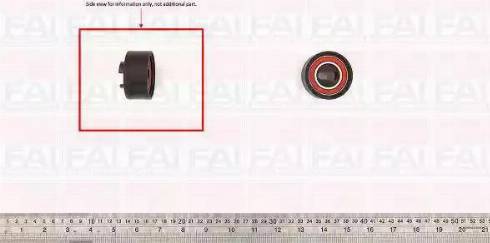 FAI AutoParts T9422 - Натяжной ролик, зубчатый ремень ГРМ autosila-amz.com