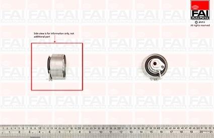 FAI AutoParts T9573 - Натяжной ролик, зубчатый ремень ГРМ autosila-amz.com