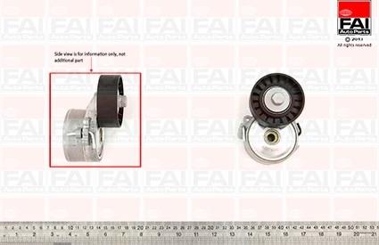 FAI AutoParts T9606 - Натяжитель, поликлиновый ремень autosila-amz.com