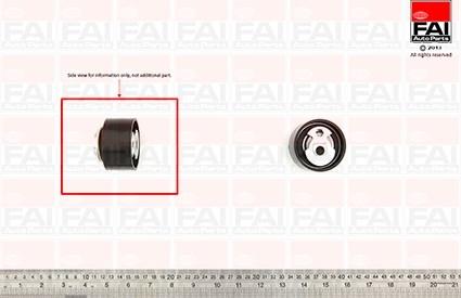 FAI AutoParts T9317 - Натяжной ролик, зубчатый ремень ГРМ autosila-amz.com