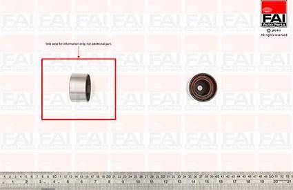 FAI AutoParts T9380 - Направляющий ролик, зубчатый ремень ГРМ autosila-amz.com