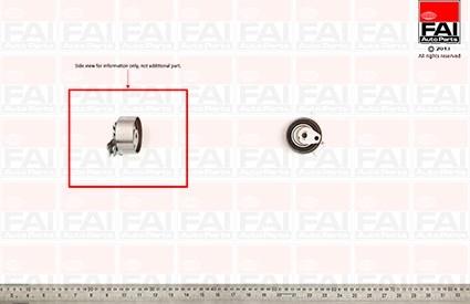 FAI AutoParts T9258 - Натяжной ролик, зубчатый ремень ГРМ autosila-amz.com