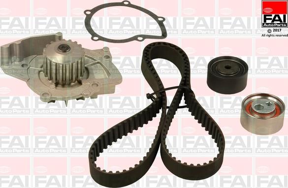 FAI AutoParts TBK511-6310 - Водяной насос + комплект зубчатого ремня ГРМ autosila-amz.com