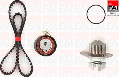 FAI AutoParts TBK144-6344 - Водяной насос + комплект зубчатого ремня ГРМ autosila-amz.com