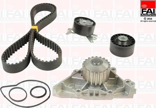 FAI AutoParts TBK369-6440 - Водяной насос + комплект зубчатого ремня ГРМ autosila-amz.com