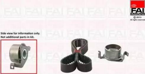 FAI AutoParts TBK270 - Комплект зубчатого ремня ГРМ autosila-amz.com