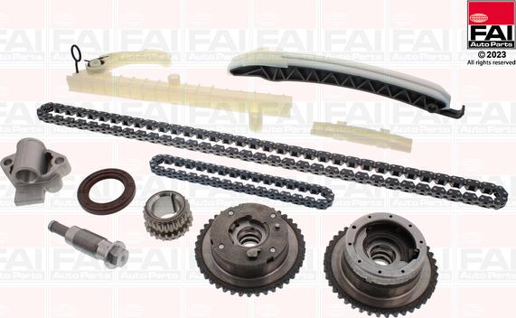 FAI AutoParts TCK450VVT - Комплект цепи привода распредвала autosila-amz.com