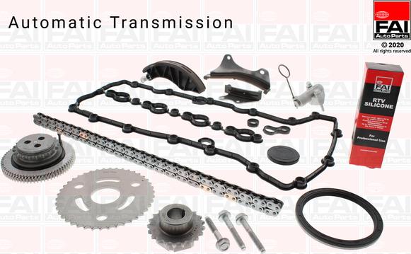 FAI AutoParts TCK322 - Комплект цепи привода распредвала autosila-amz.com