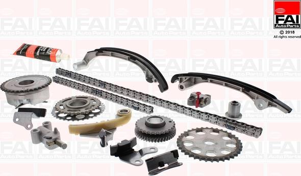 FAI AutoParts TCK299VVT - Комплект цепи привода распредвала autosila-amz.com