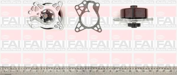 FAI AutoParts WP6443 - Водяной насос autosila-amz.com