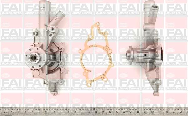 FAI AutoParts WP6434 - Водяной насос autosila-amz.com