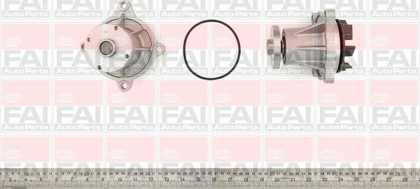 FAI AutoParts WP6420 - Водяной насос autosila-amz.com