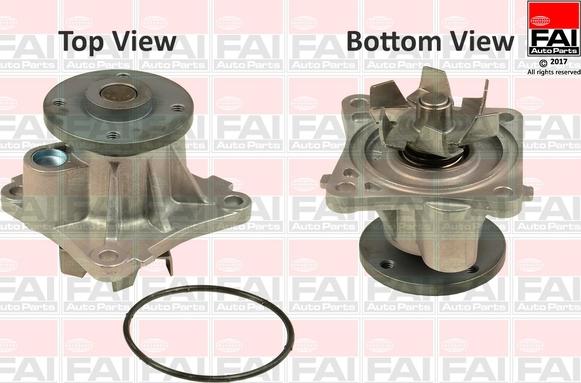 FAI AutoParts WP6654 - Водяной насос autosila-amz.com