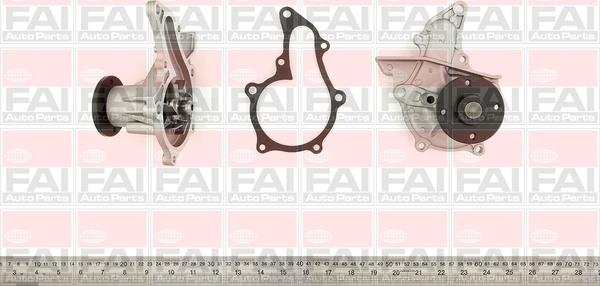 FAI AutoParts WP6089 - Водяной насос autosila-amz.com