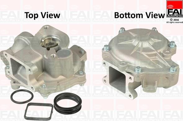 FAI AutoParts WP6337 - Водяной насос autosila-amz.com