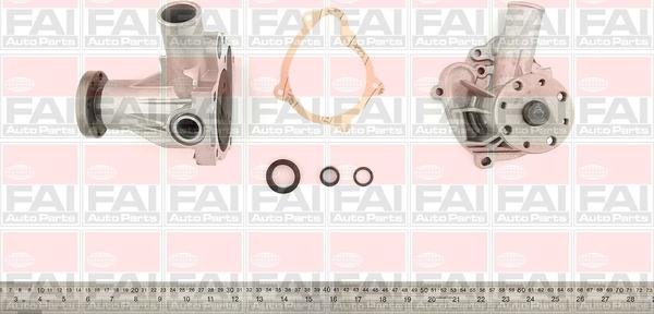 FAI AutoParts WP2928 - Водяной насос autosila-amz.com