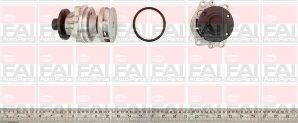 FAI AutoParts WP2735 - Водяной насос autosila-amz.com