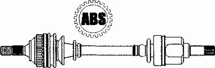 Farcom 122992 - Приводной вал autosila-amz.com