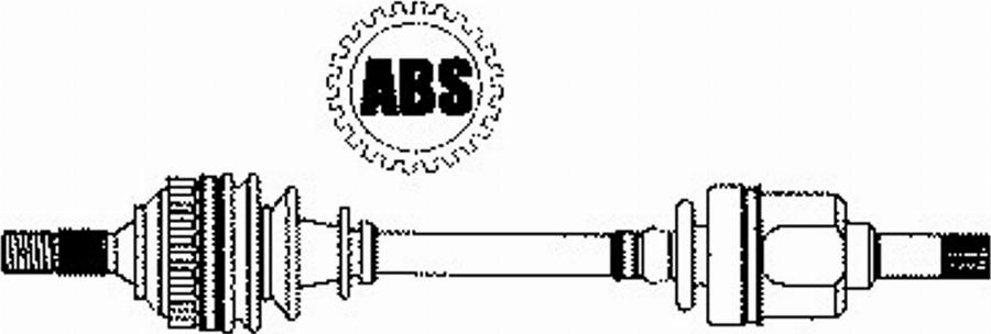 Farcom 122498 - Приводной вал autosila-amz.com